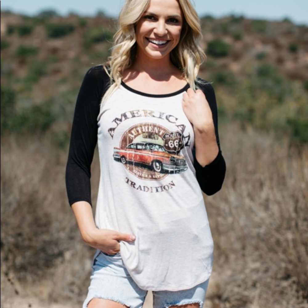 American Chevy Baseball Tee